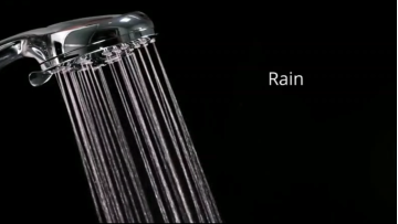 Amazon Online High Pressure 9-Seting Handheld Waterfall Shower Head Set With Hose and Adjustable Shower Bracket1