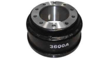 Heavy duty dump semi truck trailer brake drums 3600A1