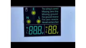 Custom Design LCD Display Va Segament LCD Panel for Circuit Test Instrument1