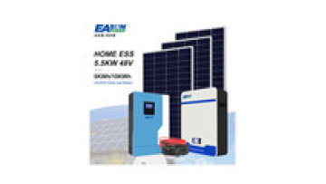 Complete Balcony 5KW Inverter and Battery Panel Solar Energy System for Home Off Grid Full Set1