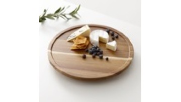 Factory Wholesale New Trend Modern Style Food Cake  Kitchen Coffee Dinner Small Wood  Serving Tray1