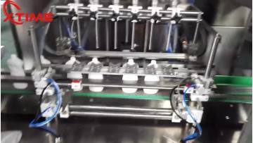 1L bottle filling machine for cleaning solution / hand sanitizer dish washing liquid detergent filler1