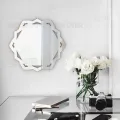 Modern round glass console venetian wall decorative 3mm Thick 3D Acrylic Decorative Dresser Mirror M017