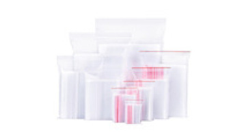 Clear Plastic Zipper Ziplock Bag PE zip Clear resealable zip lock bag1