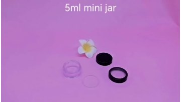 5mL mini loose powder jar cream jar
