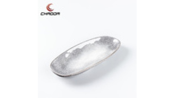 Ceramic Oval Shape Serving Plates - CHAODA Large Oval Platter Bulk Buy1