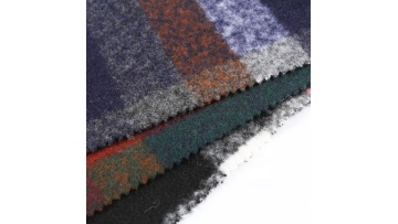Big check textiles 430gsm plaid check wool woven check polyester fabric names1