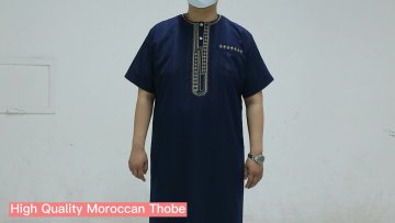 Hot sale Dubai 4 colors men islamic clothing arabic thobe jubba for men muslim men clothing1