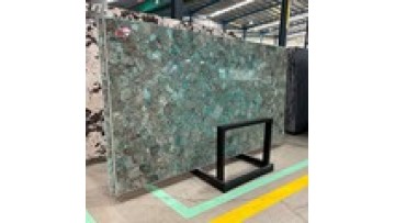 High Quality Amazonite Granite Slab - Modern Exotic Brazilian Tiffany Green Polished Natural Stone1
