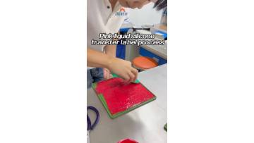 RED-Silicone heat transfer Label