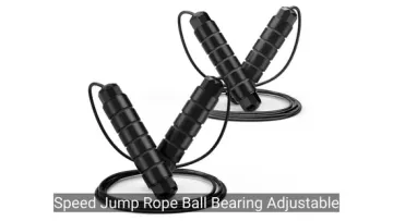 Speed Jump Rope Ball Bearing Adjustable Steel Cable Fitness Training Rope1