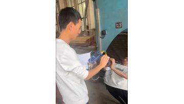 Test roller temperature difference