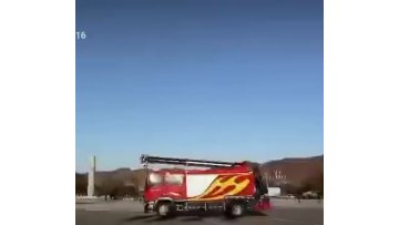 Rescue truck Lift and Emergency truck water and foam combined fire truck1