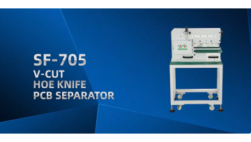 SF-705 V-CUT HOE KNIFE PCB SEPARATOR