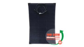 Full black ETFE 100watt solar panels flexible mono crystalline 24V 50W 100W 200W semi flexible solar panel1