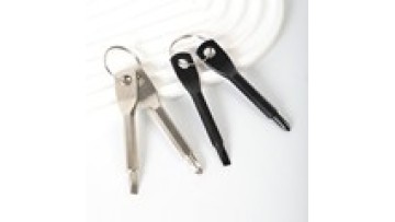 Outdoor Multifunction Mini Screwdriver Set Key Chain Pocket Screwdriver With Keychain Portable Keys Ring Cross and Slot Type1