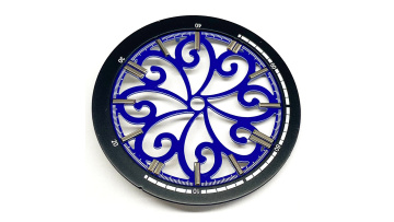 DL-129-skeleton watch dial
