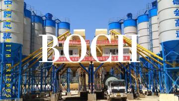 Concrete mixing plants are used in medium-sized water conservancy, electric power, bridge and other projects