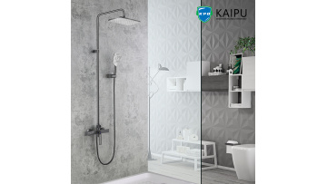 exposed shower mixer