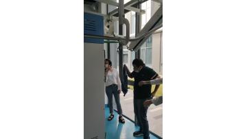 test video for garment