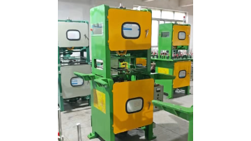 The 405 winding machine (spiral shielding machine) exported to Thailand was customized with a yellow-green color scheme by the customer.