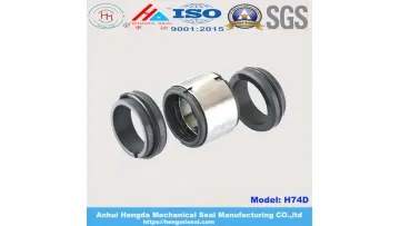 Double Seal H74D Multiple Spring Mechanical Seal for Water Pump Chemical Pumps1