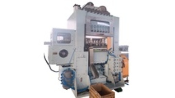 Automatic production line for aerosol spray tin can cone and come lid making machine1