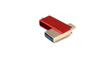 Fashion Creative Female Music Metal USB Flash Drive