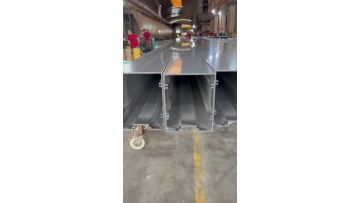 High grade gray aluminum profile