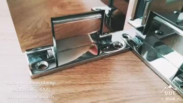 Double Side 90degree Bevel Glass Parts Shower Hinge