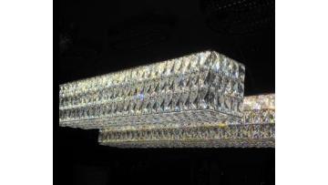 Indoor Custom Decorative Rectangular Chandelier