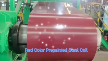 Red Color PPGI