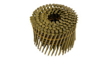 ZHIXIN 15 Degree 2-1/4 Inch X 0.099 Inch Galvanized Wire Collated Coil Nails Painted Coil Pallet Nails Different Thread Types1