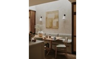 Factory  wholesale commercial furniture cafe I shape leather and wood sectional sofa for  restaurants bench  booth seats1