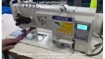 Four Needle Lockstitch Sewing Machine with Puller FX-1504N