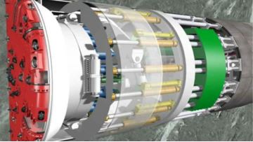 Double-Shield TBM Oil Cylinders: