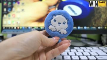 Plush Blue Tape Measure