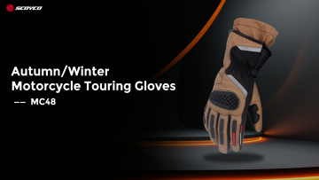 Autumn Winter Motorcycle Touring Gloves - MC48