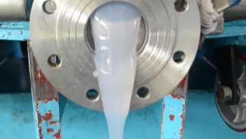 Immersive real-life shooting | The entire process of translucent liquid silicone flowing
