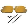 Glintbay 100% Precise-Fit Bronze Golden Replacement Lenses and Black Rubber kit for Rudy Project Rydon (SN79 ONLY) Sunglasses