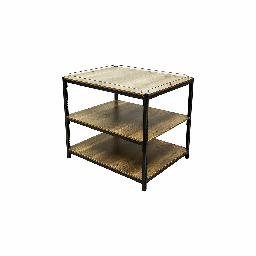 Steel And Wood Shelves