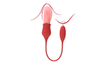 New Arrival 10 Vibration Rose Tongue Nipple Stimulator1