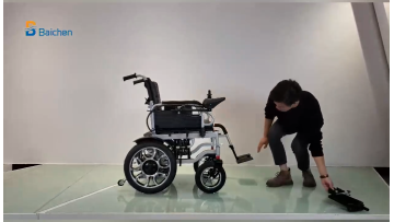 Healthcare Supplies Wholesale Foldable Steel Wheel chair Economic Power Wheelchair For Elderly1