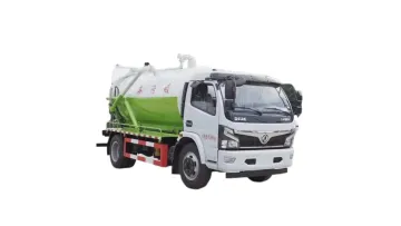 Dongfeng 4x2 Commercial Sewage Suction Truck for Shopping Mall Drainage Cleaning1