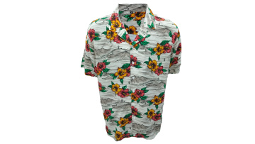 red flower hawaiian shirts