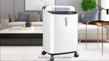 Newest medical portable oxygen concentrator with 5 liters oxygen capacity.mp4