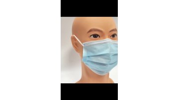 Earloop 3ply ASTM LEVEL 1 510K non woven disposable medical surgical protective mascarillas mask1