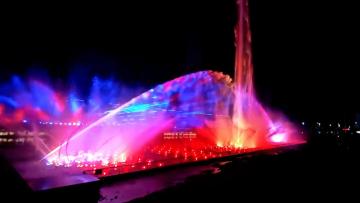 laser dance fountain