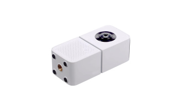Whole Dimension Coverage Box Double Fisheye PIR Infrared Day Night Mode Video CCTV Monitor Camera1