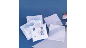 Biodegradable Frosted matte ziplock OEM waterproof bag zipper plastic zip packing bag for clothing1